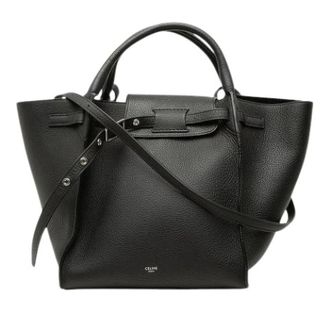 Celine Pre-owned Big Bag - Dames - Vintage Handtas - Zwart - ONE Size - Leer - Vintage