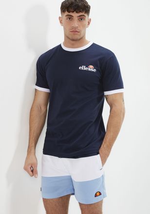 Ellesse T-Shirt ELLESSE MEDUNO TEE, Herren, Gr. XXL, blau (navy), Obermaterial: 100% Baumwolle, Rundhals, Shirts T-Shirt