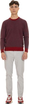 Drumohr Moulin&egrave; Brushed Wool Crewneck Sweater