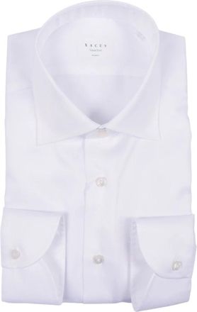 Xacus Camicia - Heren - Zakelijke Overhemden - Wit - 4XL - Overhemden