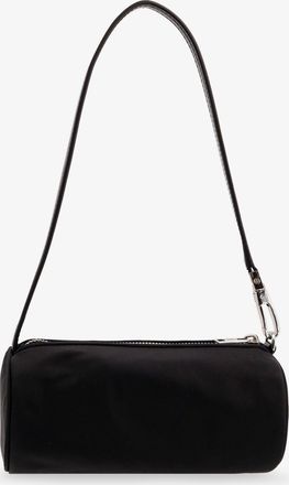 Tory Burch Womens Virginia Nylon Cylindric Shoulder Bag Black