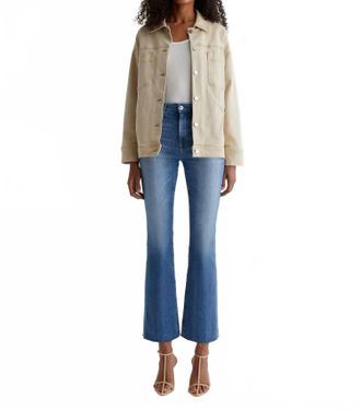 AG - Adriano Goldschmied Farrah Boot Crop Jeans In Iris