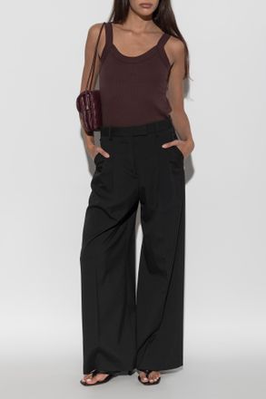 By Malene Birger Taalia Trousers, Womens, Black