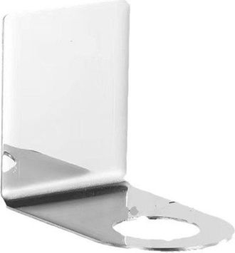 No Brand Juego De 3 Soportes Para Dispensadores De Jab&oacute;n, Soporte Para Champ&uacute; De 27 Mm Con Gancho, Soporte De Pared Autoadhesivo De Acero Inoxidable Para Botel