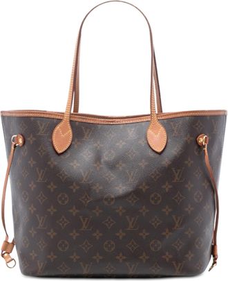 Louis Vuitton Pre-owned Womens Monogram Neverfull Mm - Brown Textile - One Size