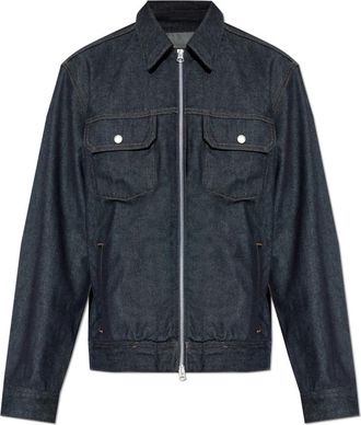 Rag & Bone Beau Denim Trucker Jacket - Heren - Spijkerjassen - Blauw - L - Denim - Jassen
