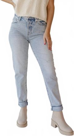 Pistola Denim Riley Mid Rise Relaxed Girlfriend Jeans In Saint Vincent