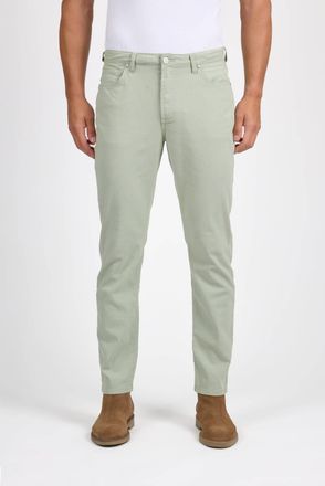Monfrere Deniro Slim Straight Jeans In Mineral Green
