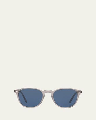 Oliver Peoples Mens Forman Translucent Acetate Sunglasses