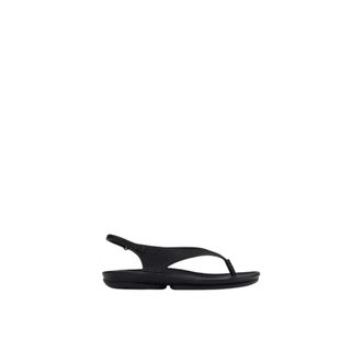 Camper Flat Sandals, female, Black, Size: 10 US Right Isla Sandal