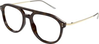 Gucci Demo Pilot Mens Eyeglasses GG1708O 002 53