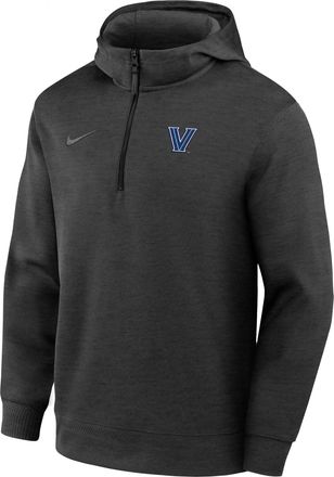 Nike Villanova Wildcats Nike Mens NCAA Basketball Coaches Pullover Hoodie in Black | IM2750-010