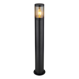 Globo Lighting L&aacute;mpara De Pie - Xeloo - Negro - Metal - &Oslash; 14cm - E27