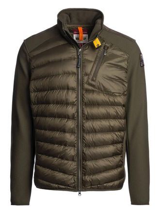 Parajumpers quilted panelled jacket - men - Duck Down/Recycled Polyamide/Recycled Polyamide - 3XL - Green