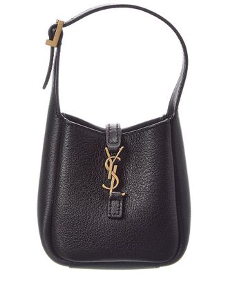 Saint Laurent Le 5 A 7 Supple Micro Leather Hobo Bag