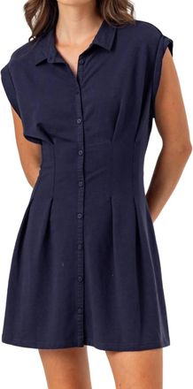 Sundays Aerin Dress In Navy
