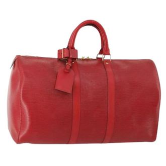 Louis Vuitton Pre-owned Weekend Bags, female, Red, Size: ONE SIZE Pre-owned Boston Bag
