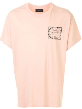 Amiri T-shirt con stampa - Rosa