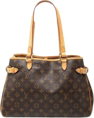 Louis Vuitton Pre-owned Shoulder Bags, female, Brown, Size: ONE SIZE Pre-owned Batignolles Horizontal