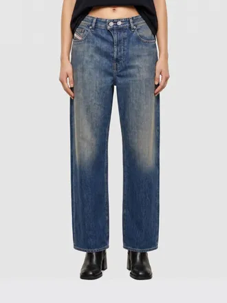 Diesel 1996 D-Sire Low-Rise Wide-Leg Cotton Denim Jeans
