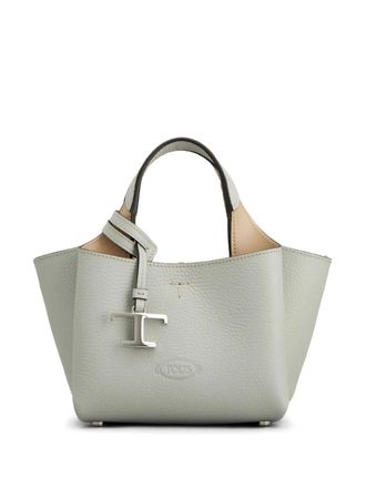 Tod's Borsa mini in pelle - Grigio