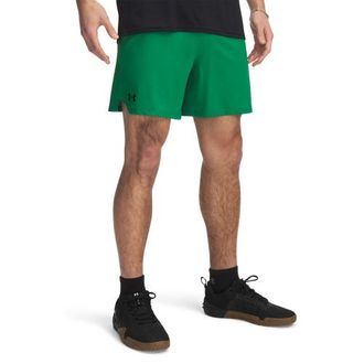 Under Armour Mens Vanish Woven 6 Shorts - Team Kelly Green/Black Size XL