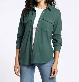 Thread & Supply Cassian Shirt In Pine Heather