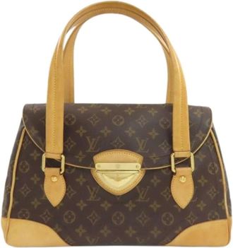 Louis Vuitton Pre-owned Handbags, female, Brown, Size: ONE SIZE Pre-owned Vintage Monogram Tote Bag