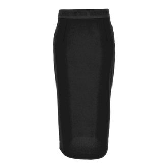 Versace Jeans Couture Rokken, Dames, Zwart, 2Xs, Rokken