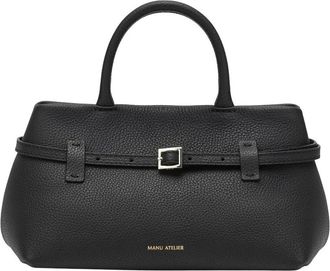 Manu Atelier Tassen, Dames, Zwart, ONE Size, Leer, Le Cambon 25