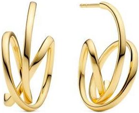 Sif Jakobs Jewellery Earrings Spirale Pianura in 18K Gold Plated at Nordstrom, Size Small