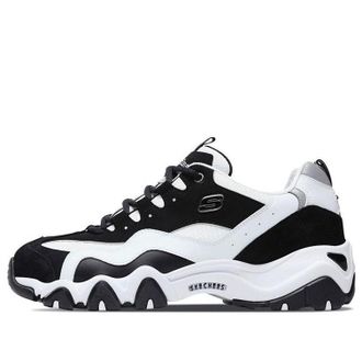 Skechers DLites 2.0 low Sports Shoes Black/White 666049-BKW