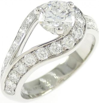 Van Cleef & Arpels Platinum 950 Band Ring (Pre-Owned)