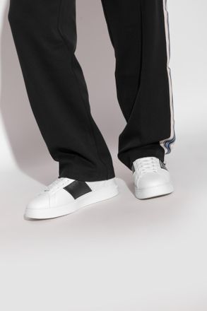 Emporio Armani Sports Shoes With Logo, Mens, White