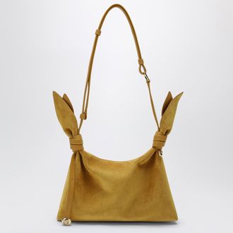Loewe Ochre Scarf mini bag in suede