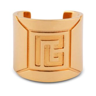 Balmain Buisvormige ring - Dames - Ringen - Geel - S - Accessoires