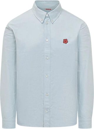 Kenzo Hombre, Camisas, Azul, Talla: L