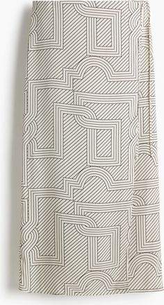 H&M Bedruckter Wickeljupe - Beige