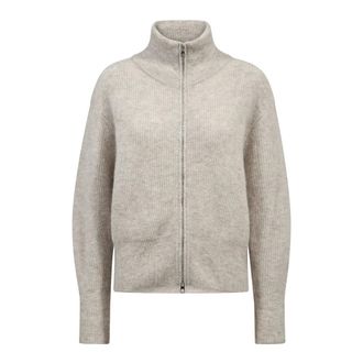 Mos Mosh MOS Mosh, Truien & Vesten, Dames, Grijs, XS, Wol, Thora V-hals Gebreide Vest