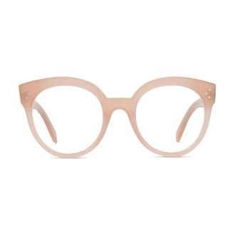 Celine CL50093I072 Round Full Rim Eyeglasses - Pink