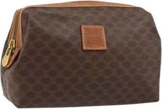 Celine Pre-owned Clutches, female, Brown, Size: ONE SIZE Pre-owned Vintage Pouch
