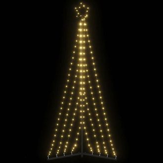 vidaXL &Aacute;rbol De Navidad Led 339 Leds Blanco C&aacute;lido 187 Cm Vidaxl