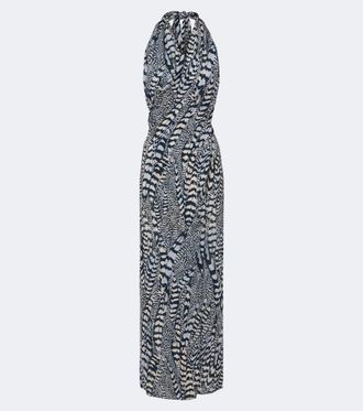 Johanna Ortiz Top Enigma in georgette di seta