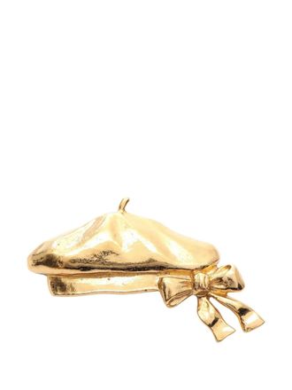 Chanel Spilla placcata oro 1970-1980