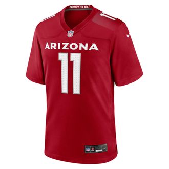 Nike Larry Fitzgerald Arizona Cardinals Retired Nike Mens NFL Game Jersey in Red | 67NM02PJW12-0SJ