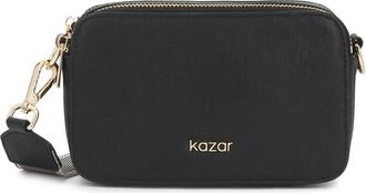 Kazar Lumi Crossbody Bag - Dames - Schoudertassen - Zwart - ONE Size - Leer - Tassen