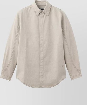 Jacquemus amelo de nimes long sleeve jacket