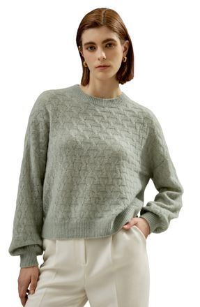 LilySilk Silk-cashmere Blend Sweater for Women