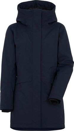 Didriksons 1913 Cajsa Parka - Dames - Mantels - Blauw - Maat: M Leer