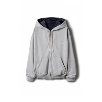 Miu Miu Jersey And Technical Pong&eacute; Blouson Jacket, Woman, Grey/blue, Size 44